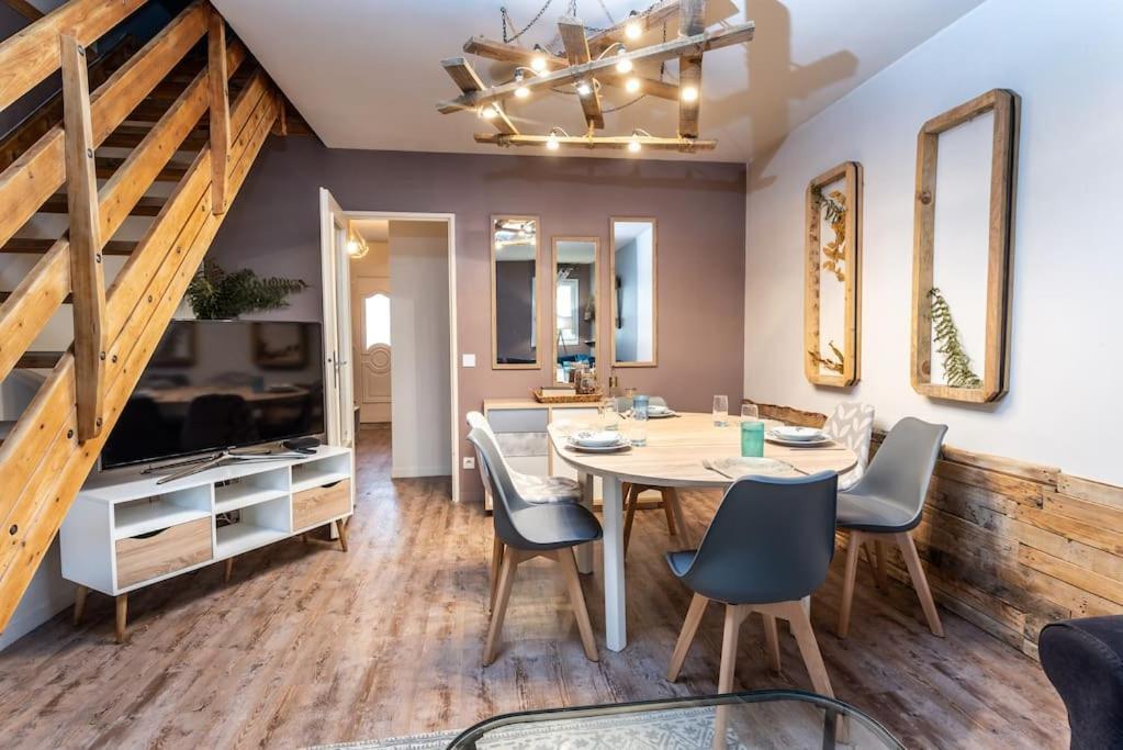 Апартаменты Duplex Cosy Et Contemporain Avec Parking Prive Амьен Экстерьер фото