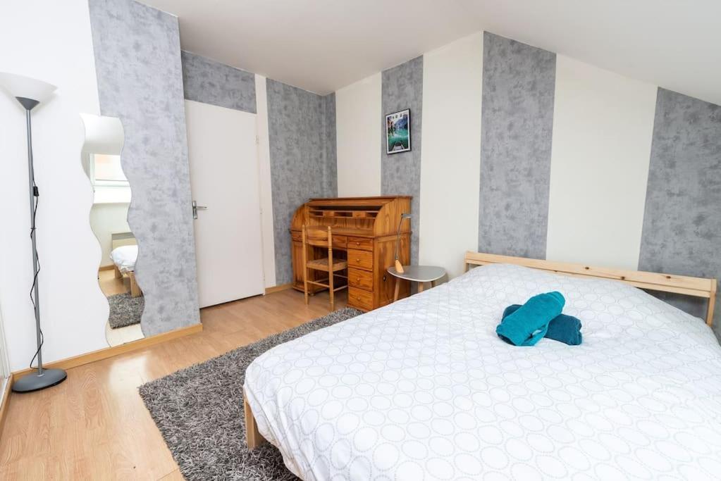 Апартаменты Duplex Cosy Et Contemporain Avec Parking Prive Амьен Экстерьер фото